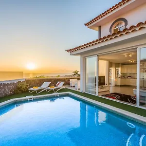  Villa Luxury White With Sea View, Heated Pool Spain